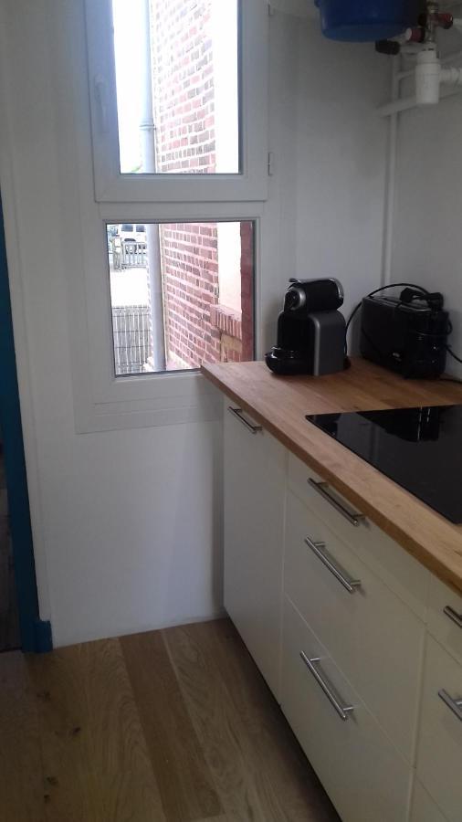 Studio + Terrasse Centre-Ville Villers Sur Mer Apartment Luaran gambar